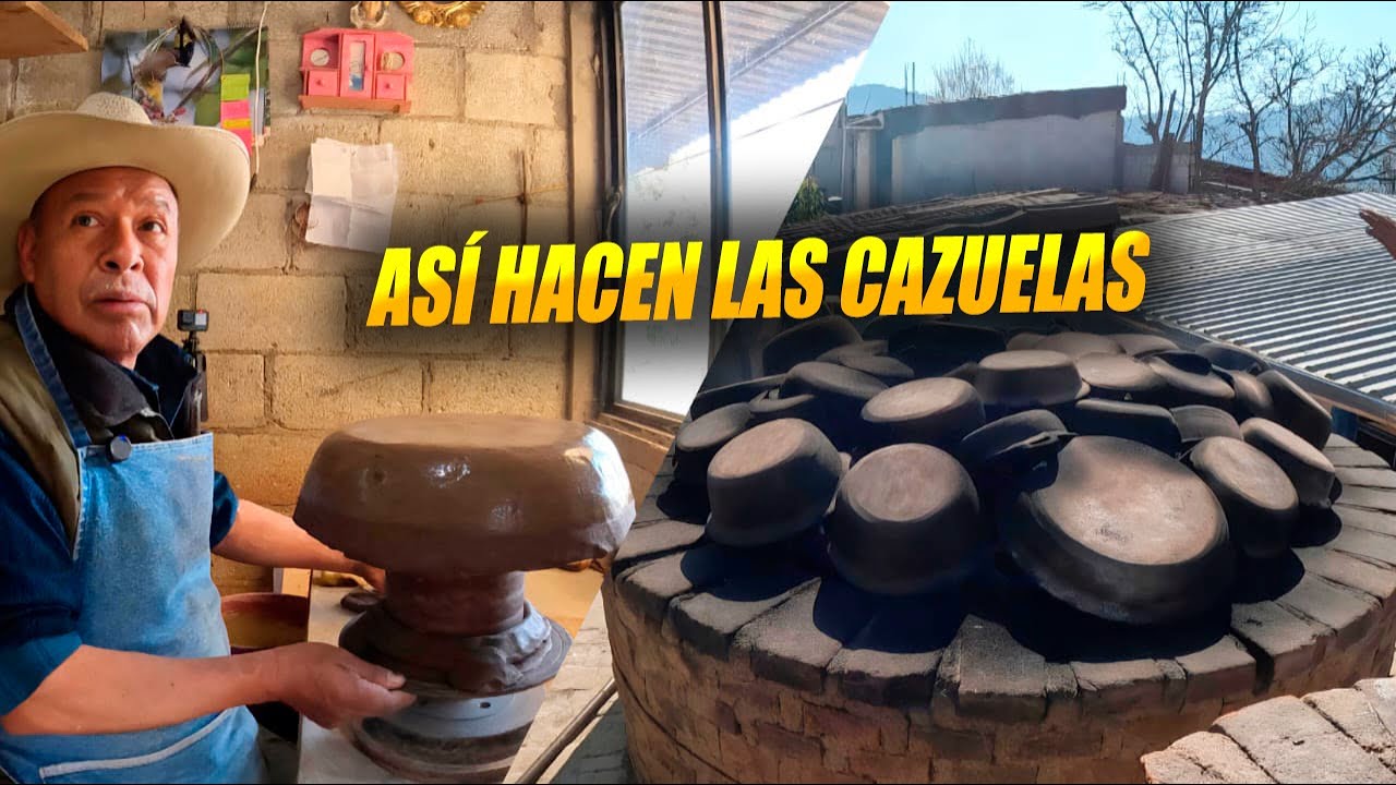 Así Hacen Las CAZUELAS Y OLLAS DE BARRO En San Miguel Tenextatiloyan