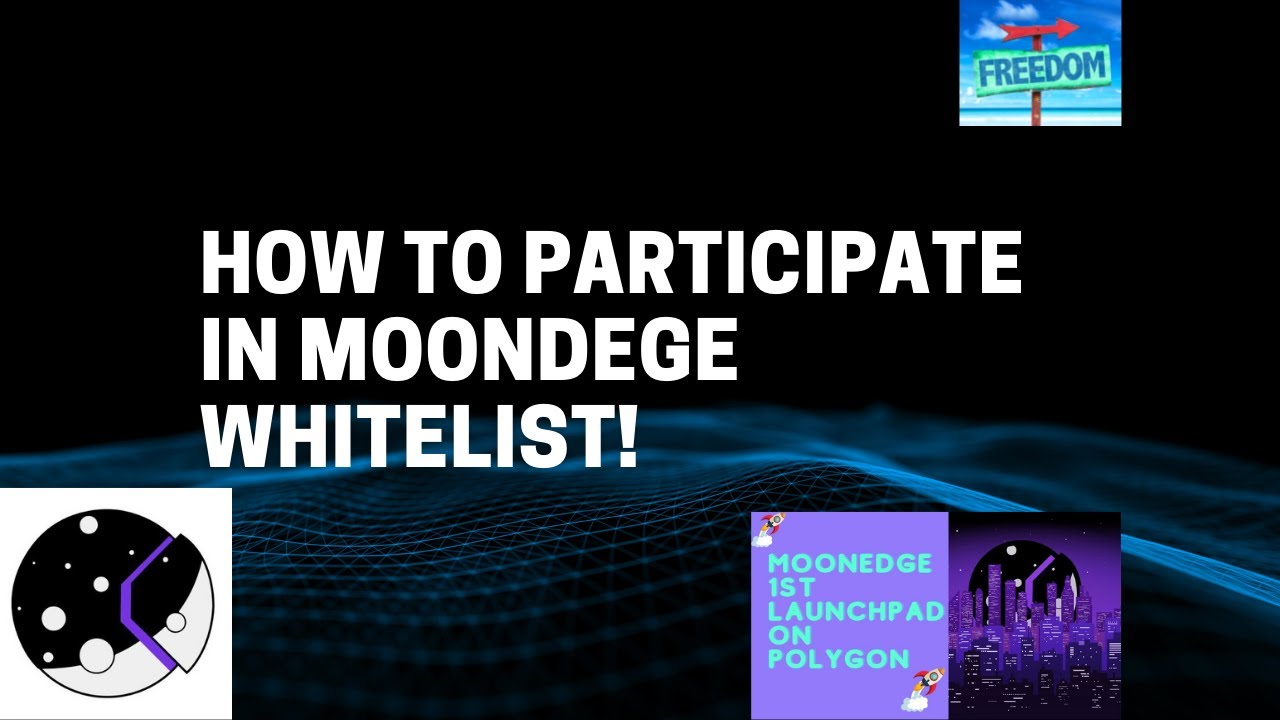 How to Sign up for Moonedge IDO