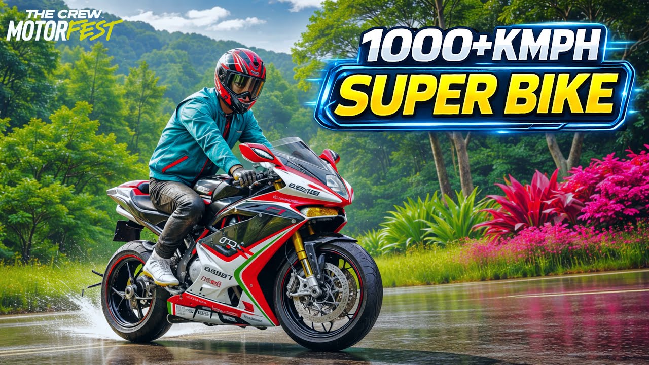 THIS BIKE IS ILLEGAL 😳 1000+ KMPH SPEED THE CREW MOTORFEST #divinox #crewmotorfest