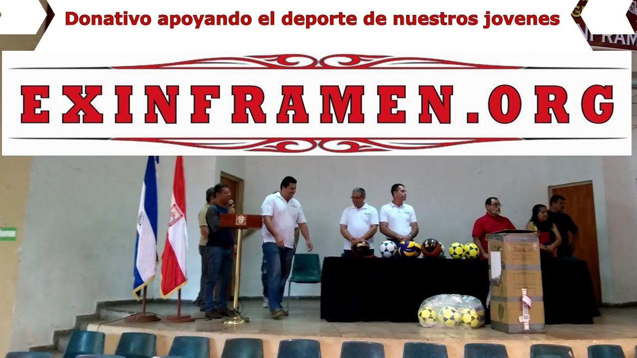 Entrega de donativo piscina  2018