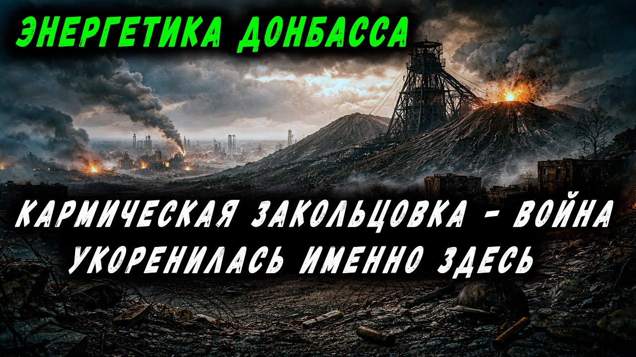 ЭНЕРГЕТИКА ДОНБАССА | КАРМИЧЕСКАЯ ЗАКОЛЬЦОВКА – ВОЙНА