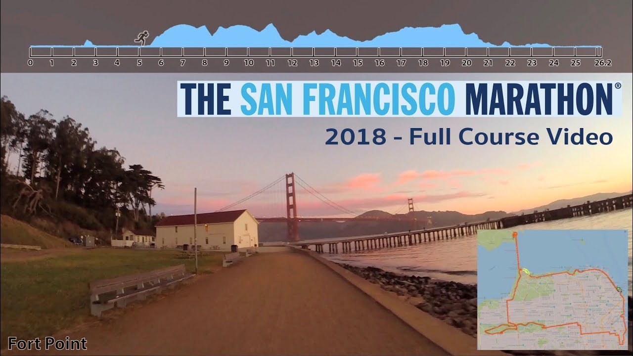 The San Francisco Marathon 2019 and 2018 - Full Course Video