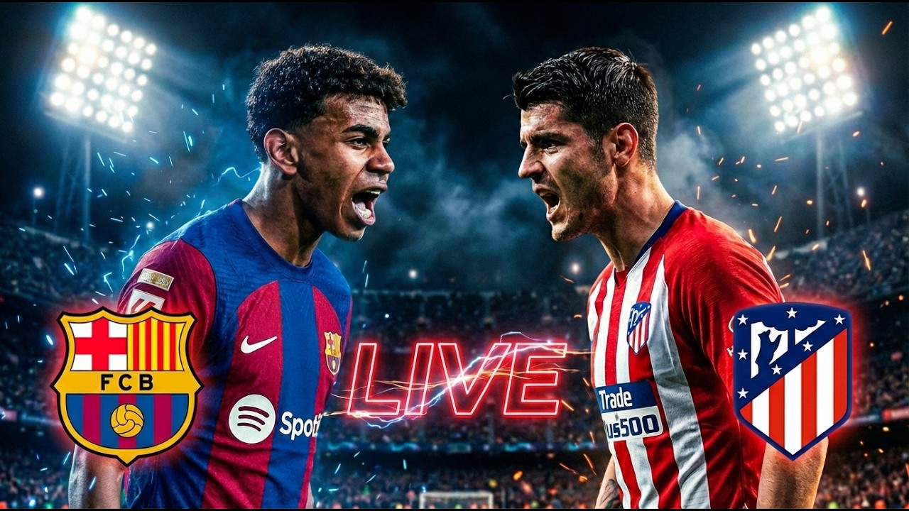 🔴 LIVE: Barcelona vs Atletico Madrid | La Liga 2026 Full Match Stream