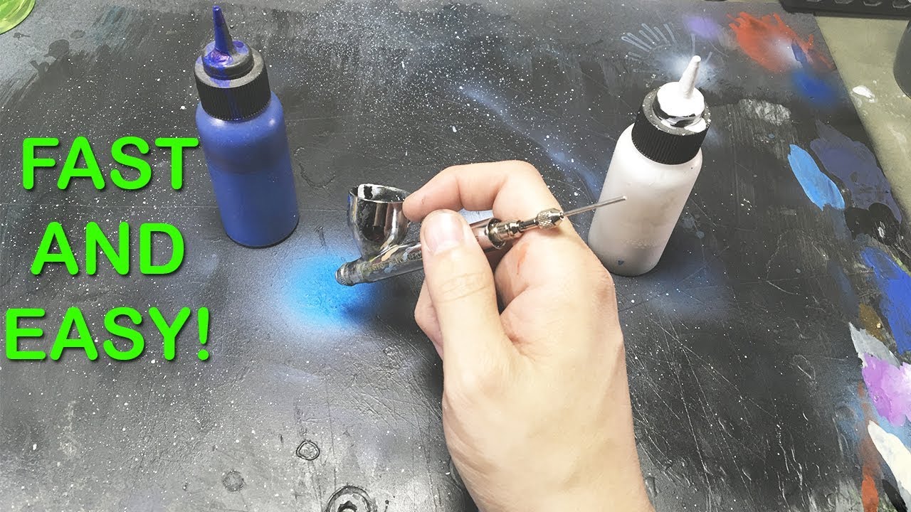CHANGE AIRBRUSH COLORS FAST AND EASY!