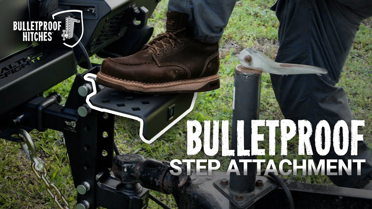 The Best Removeable Pick-Up Step Attachment - BulletProof Hitches