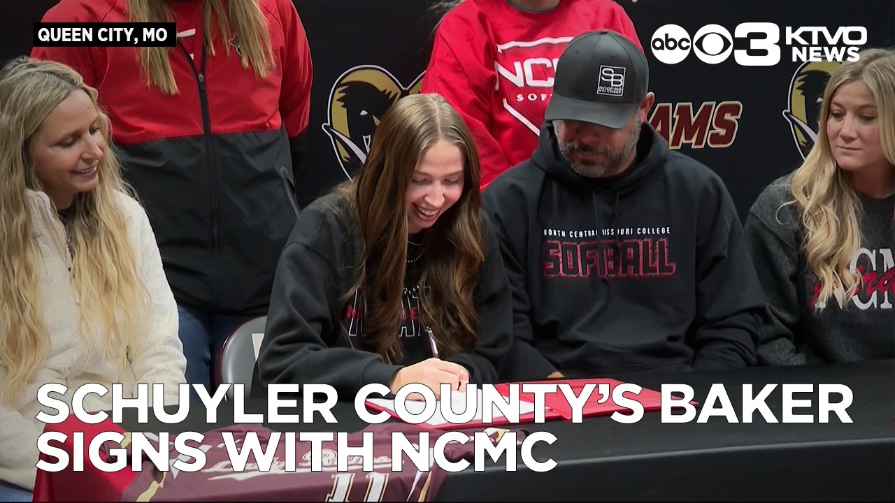 Schuyler County's Jayde Baker signs with NCMC to play softball