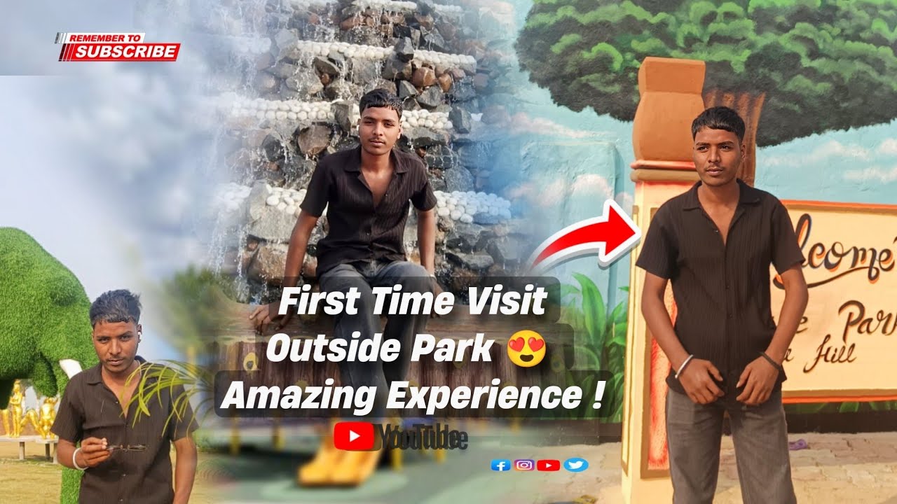 First Time Visit Outside Park 😍 | Amazing Experience😊