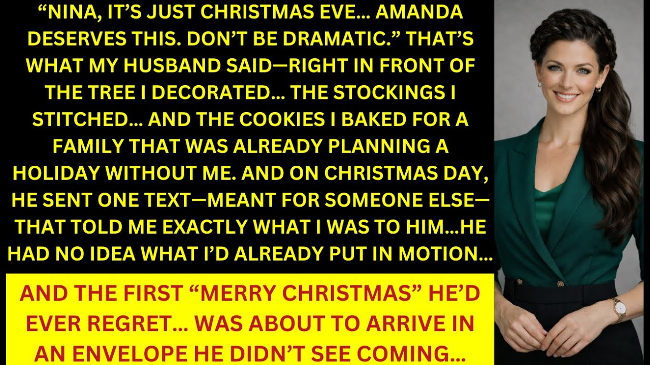 My husband said he and my stepdaughter would spend the holidays with his ex. “She deserves…”