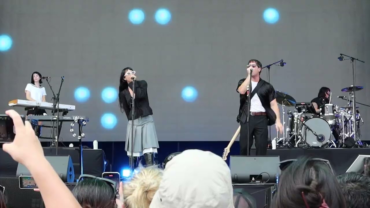 The Naked and Famous - Girls Like You (Live in Singapore 2025)