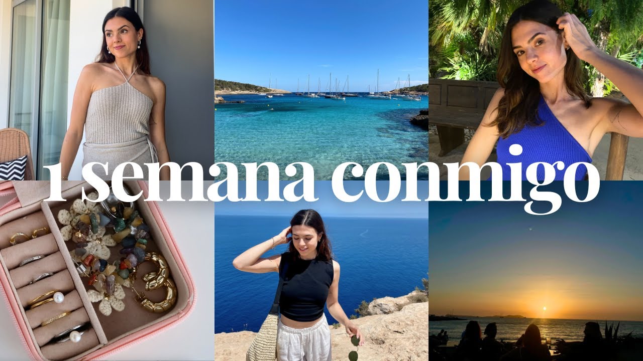 UNA SEMANA CONMIGO 🤍 | Viaje a Ibiza, Cómo me preparo, Organización, Productos terminados