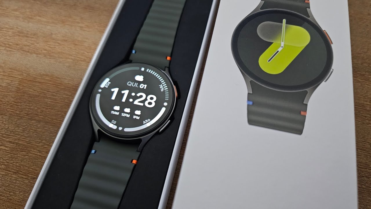 Samsung Galaxy Watch 7: unboxing e primeiras impressões do smartwatch
