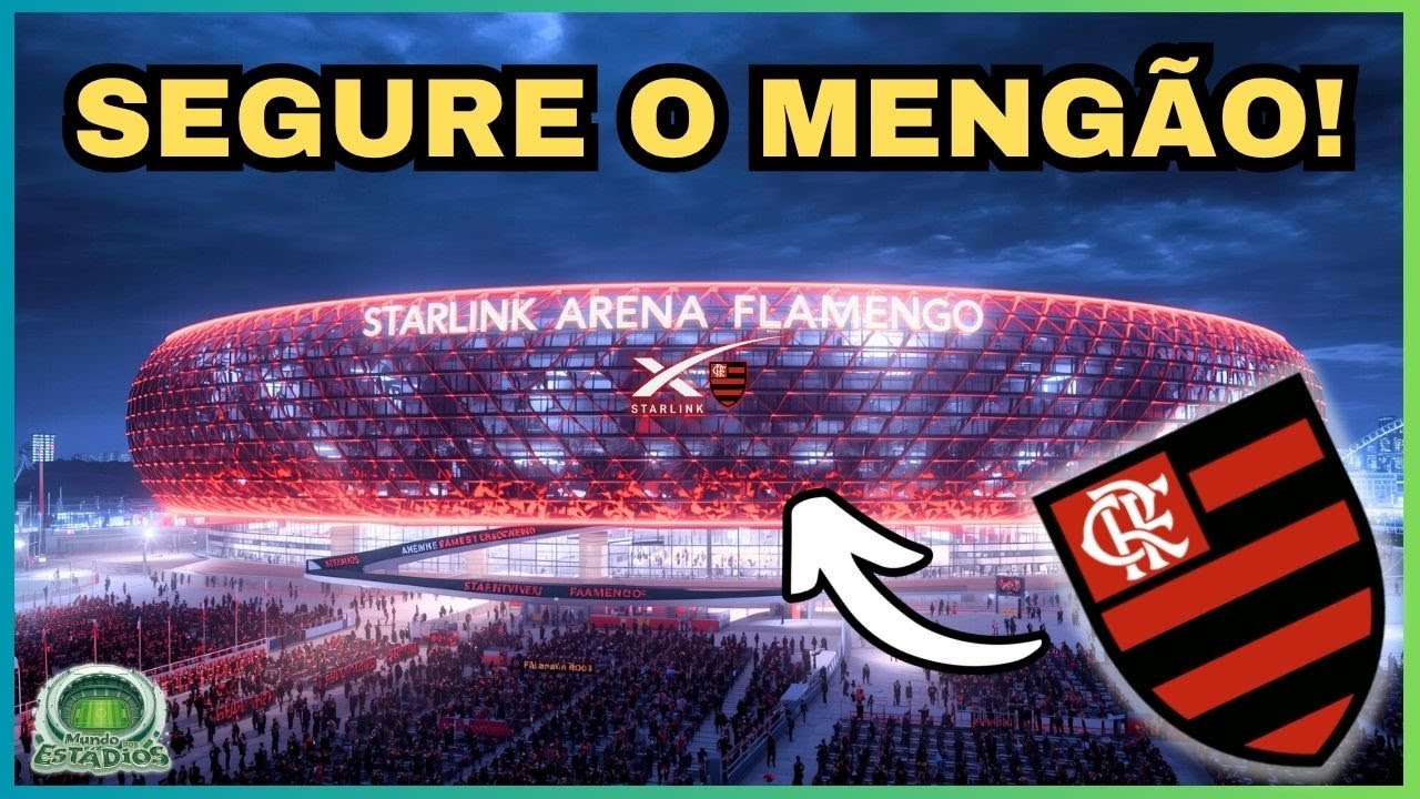 O Novo ESTÁDIO do FLAMENGO: Detalhes da ARENA Que Tem Tudo Para Ser a Maior do Brasil!