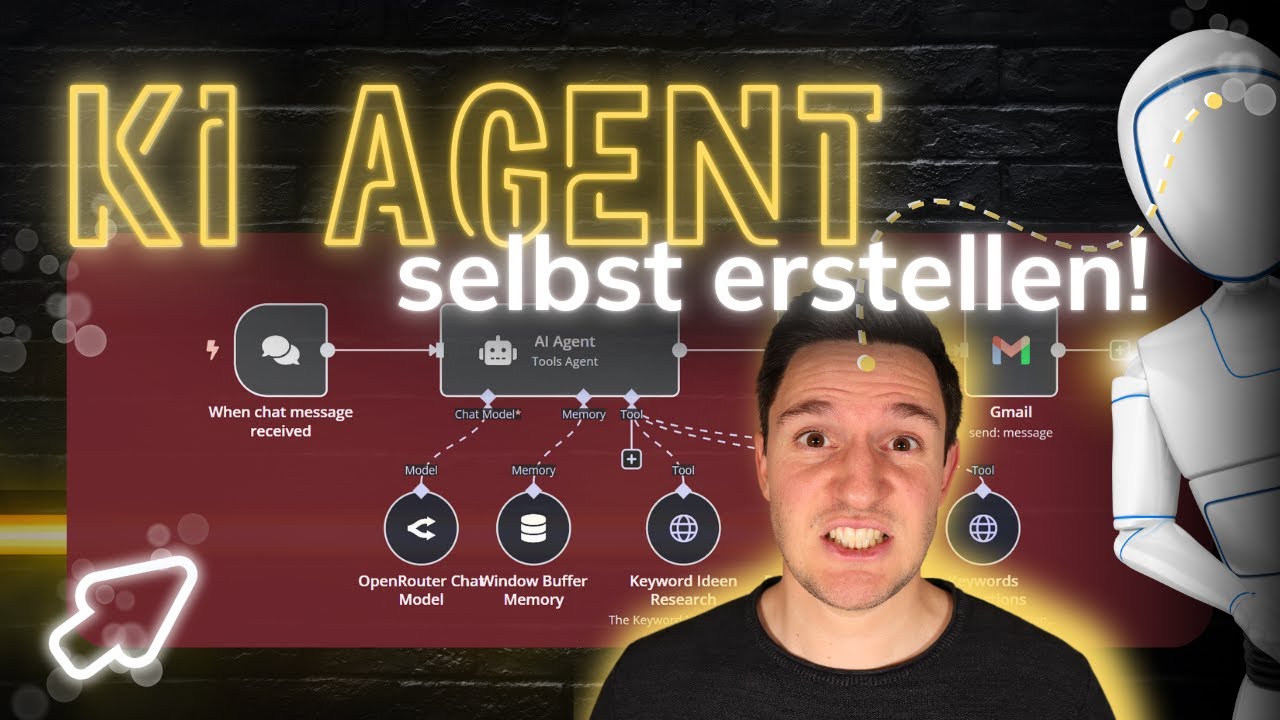 Einen KI Agenten fürs Keyword Research bauen (Automatisierung, N8N)