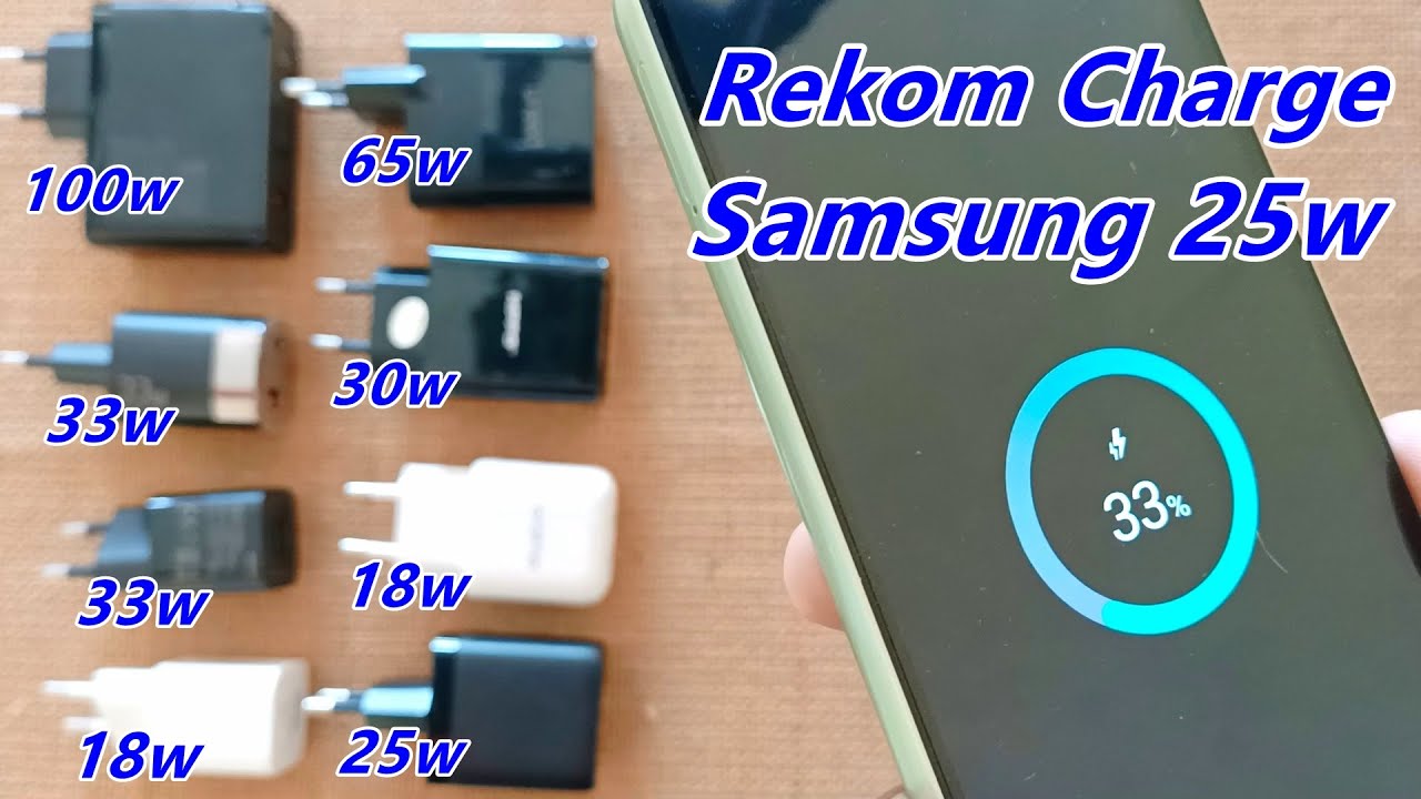 Rekomendasi Adapter Charger Super Fast Charging 25w Samsung Berdasarkan Test