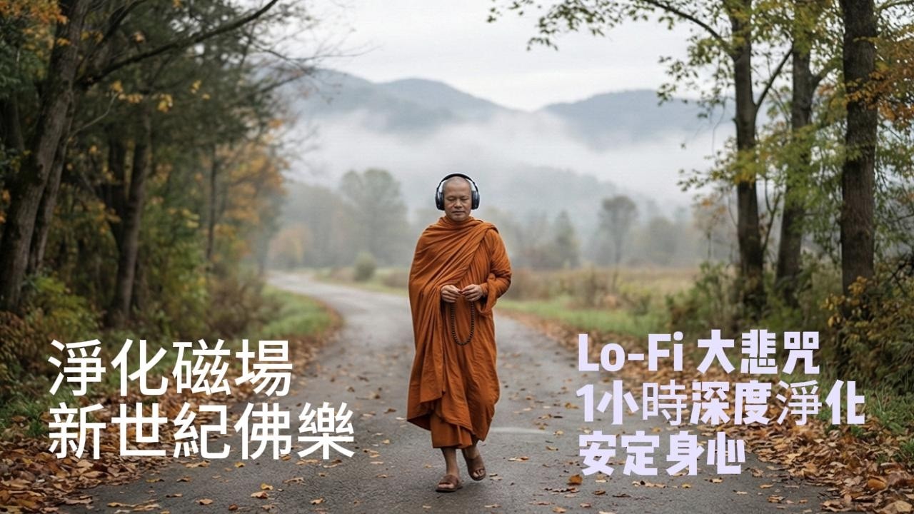 【1小時深度淨化】大悲咒 × 新世紀頌缽音療 📿｜消除焦慮、改善磁場、助眠冥想 BGM｜Great Compassion Mantra