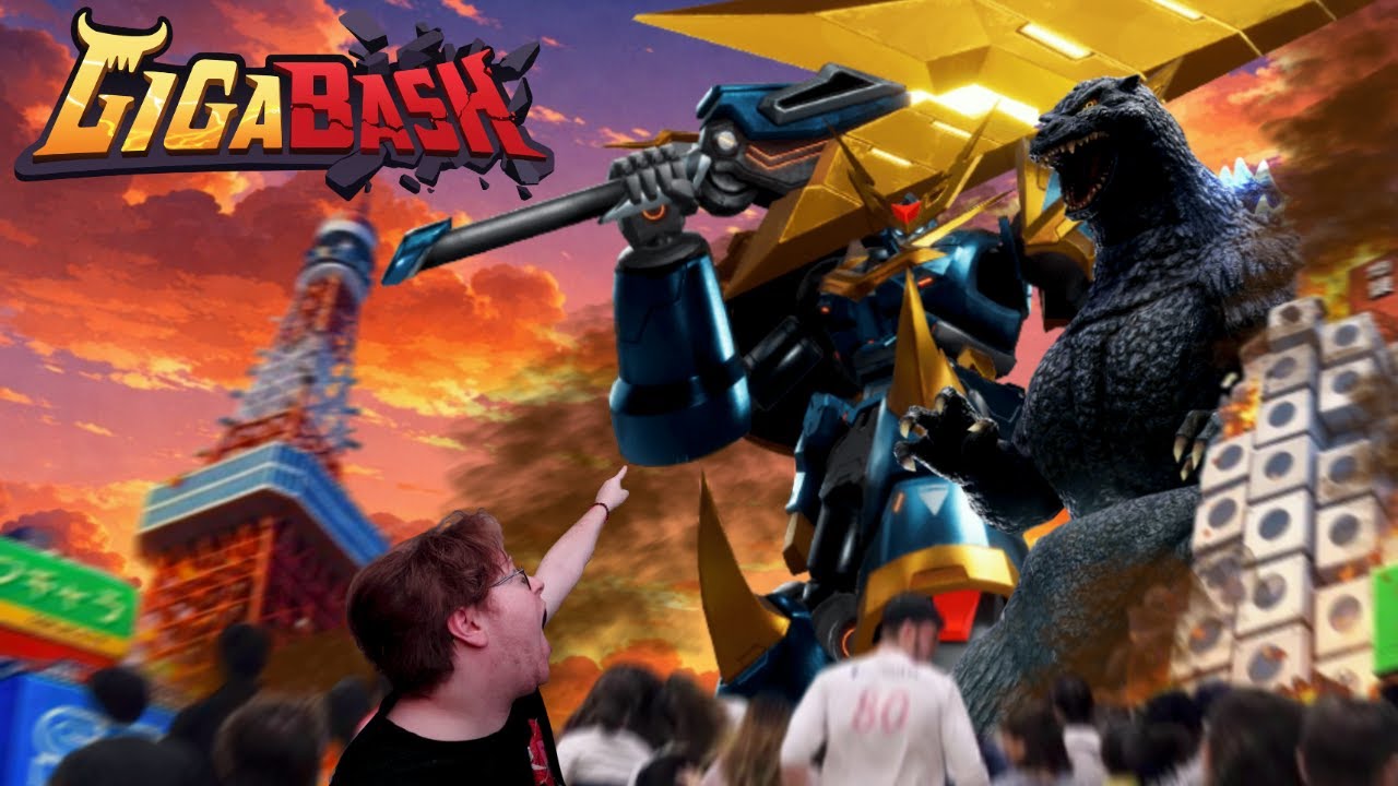 This KAIJU Fighting game is INSANE - Gigabash