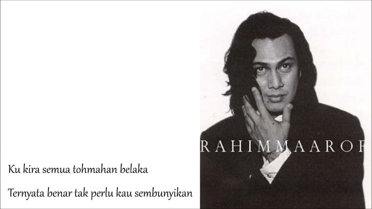 rahim maarof - jangan kau rayu (lirik)