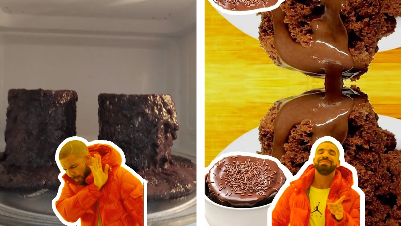 ENCONTREI O SEGREDO! BOLO NO MICROONDAS SEM SUJEIRA