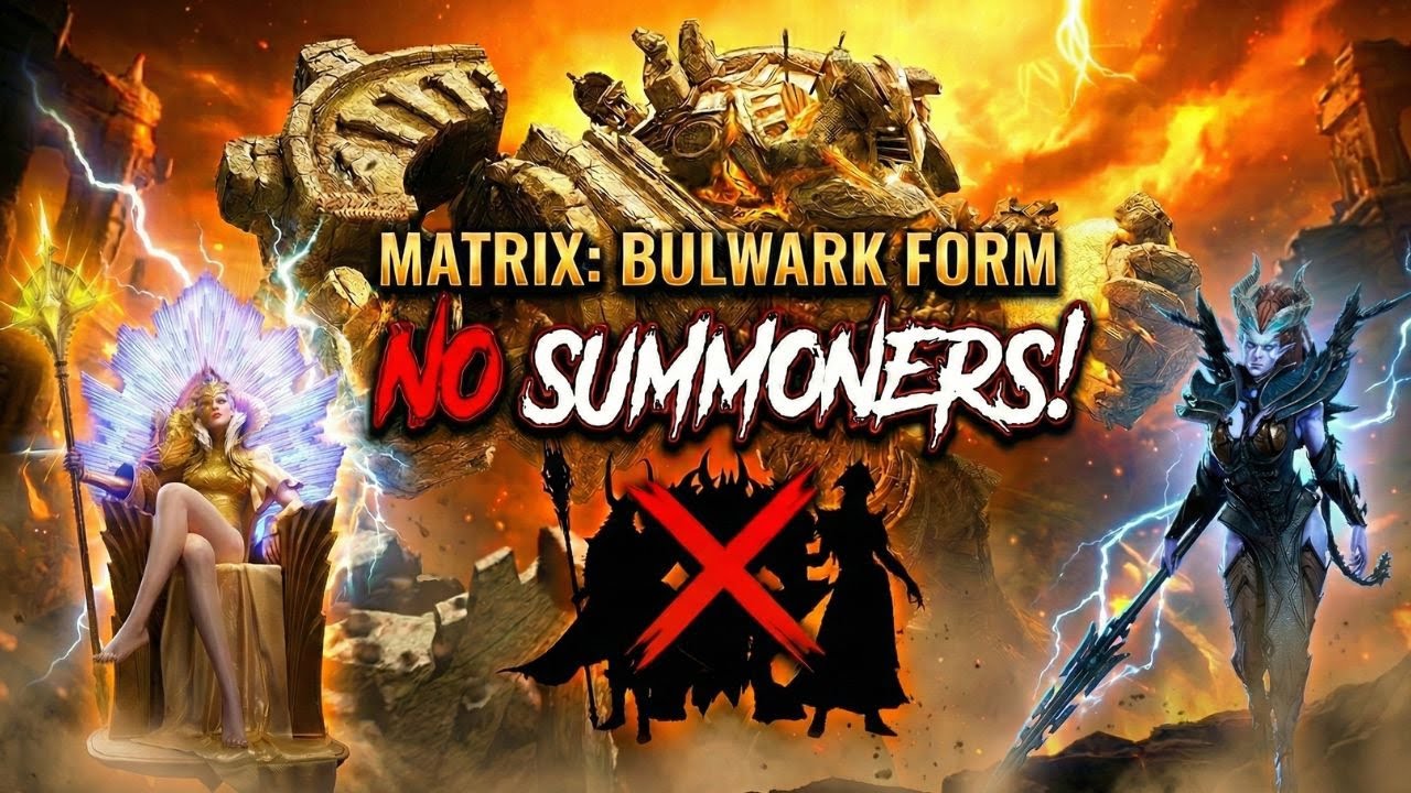 MATRIX BULWARK: No Summoners Needed! I 100k Without Ezareth Velisse or Beatrix I Mango WoR