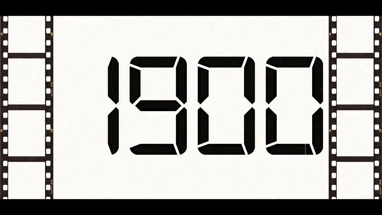Countdown from 1900 to 0 (Retro)