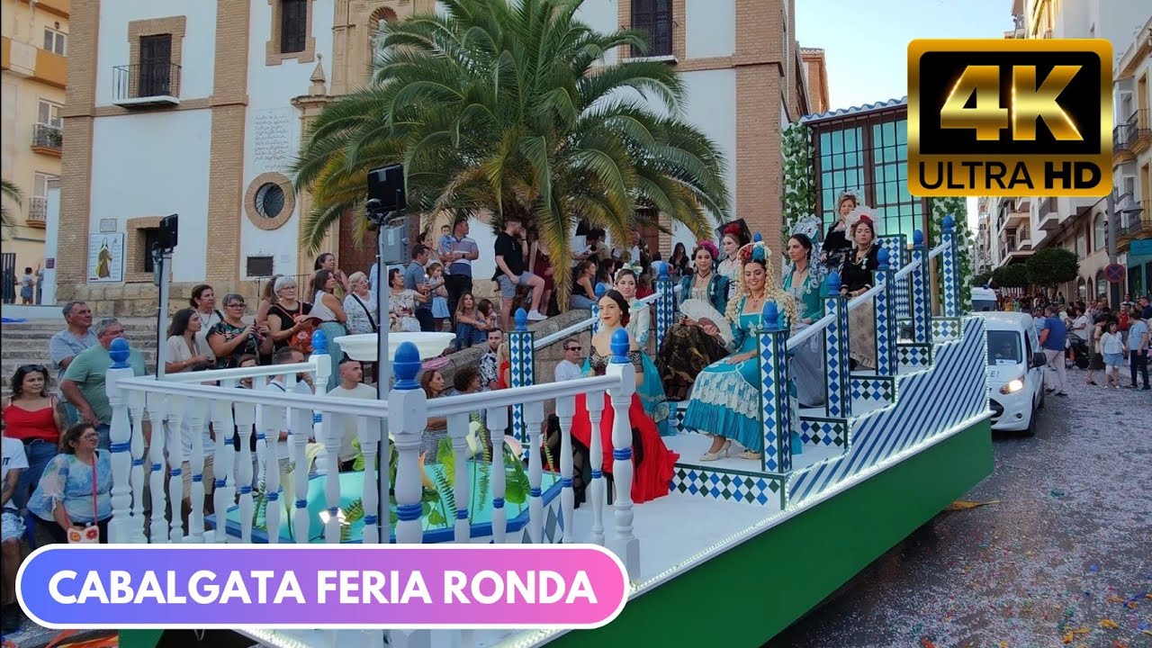 Cabalgata Feria de RONDA 2023. Por Plaza de la Merced