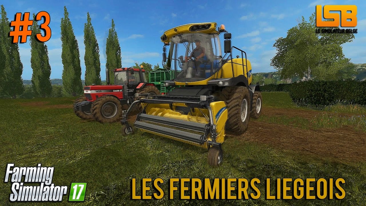 RôlePlay | Les Fermiers Liégeois #3 | A l'ensilage! | Farming Simulator 17