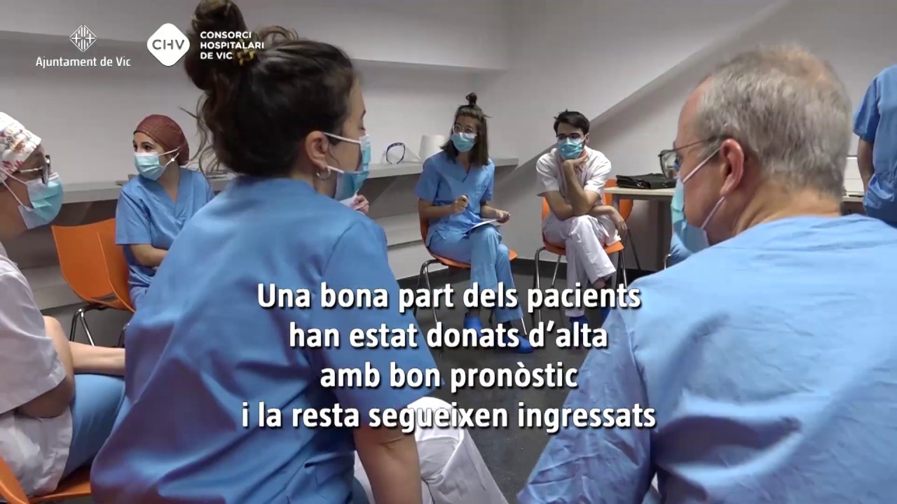 Així s'organitza l'activitat al Pavelló Vic Salut
