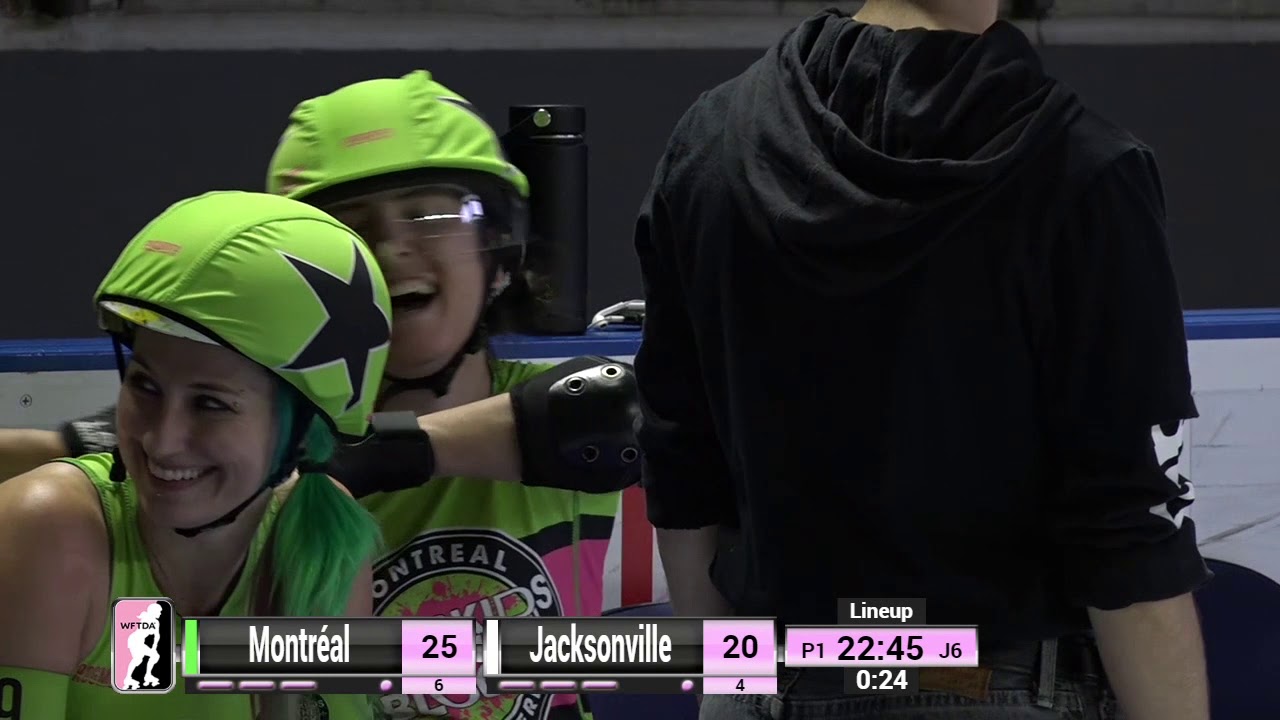 Montreal vs Jacksonville - 2019 International WFTDA Playoffs: Seattle Game 8