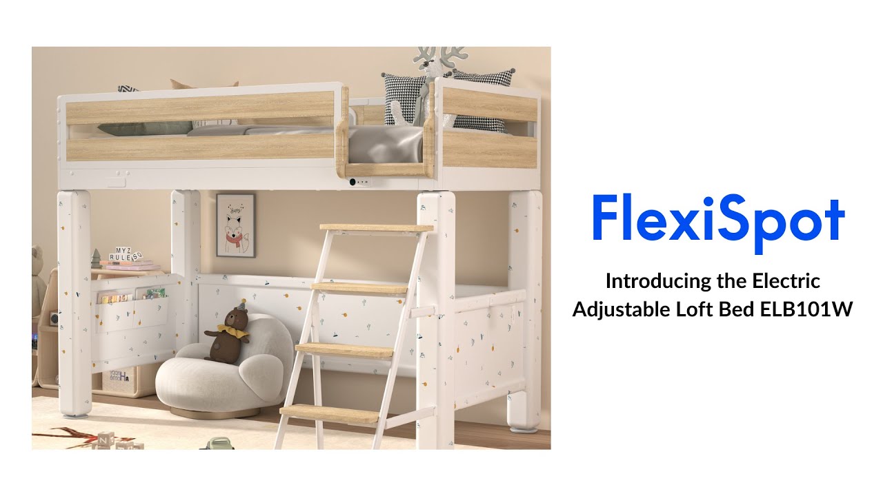 Introducing FlexiSpot Electric Adjustable Loft Bed ELB101W