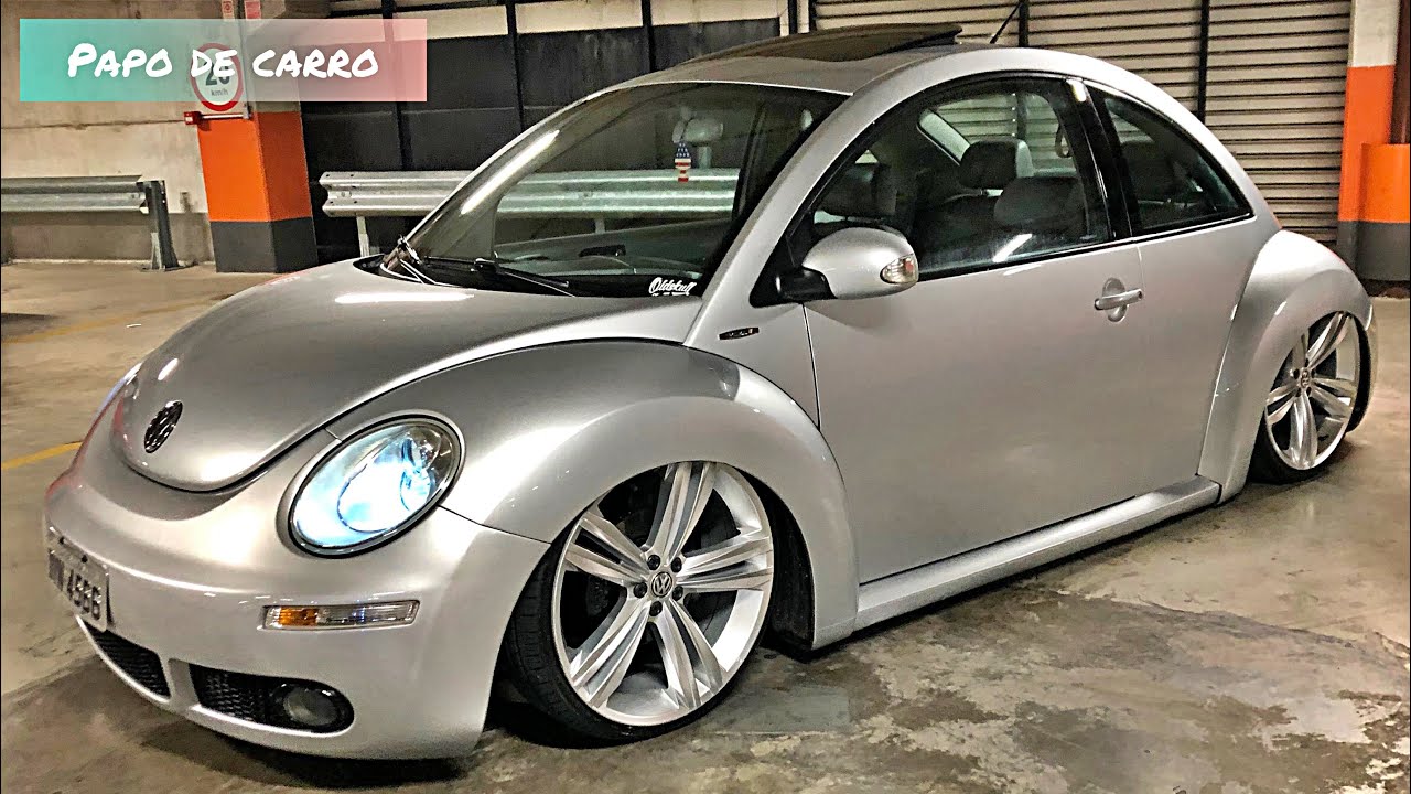 New Beetle Rebaixado com rodas aro 20 | Suspensão a Ar.