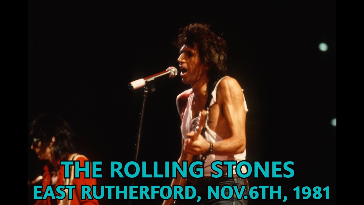 The Rolling Stones - Live East Rutherford, November 6th, 1981