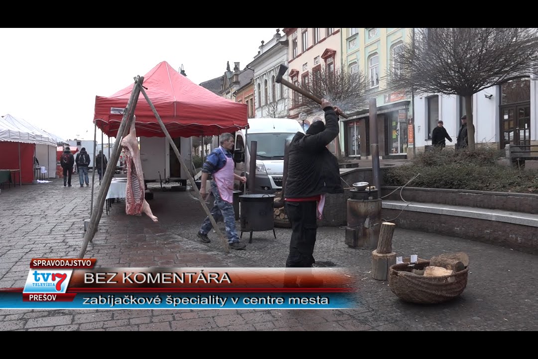 Zabíjačkové špeciality v centre