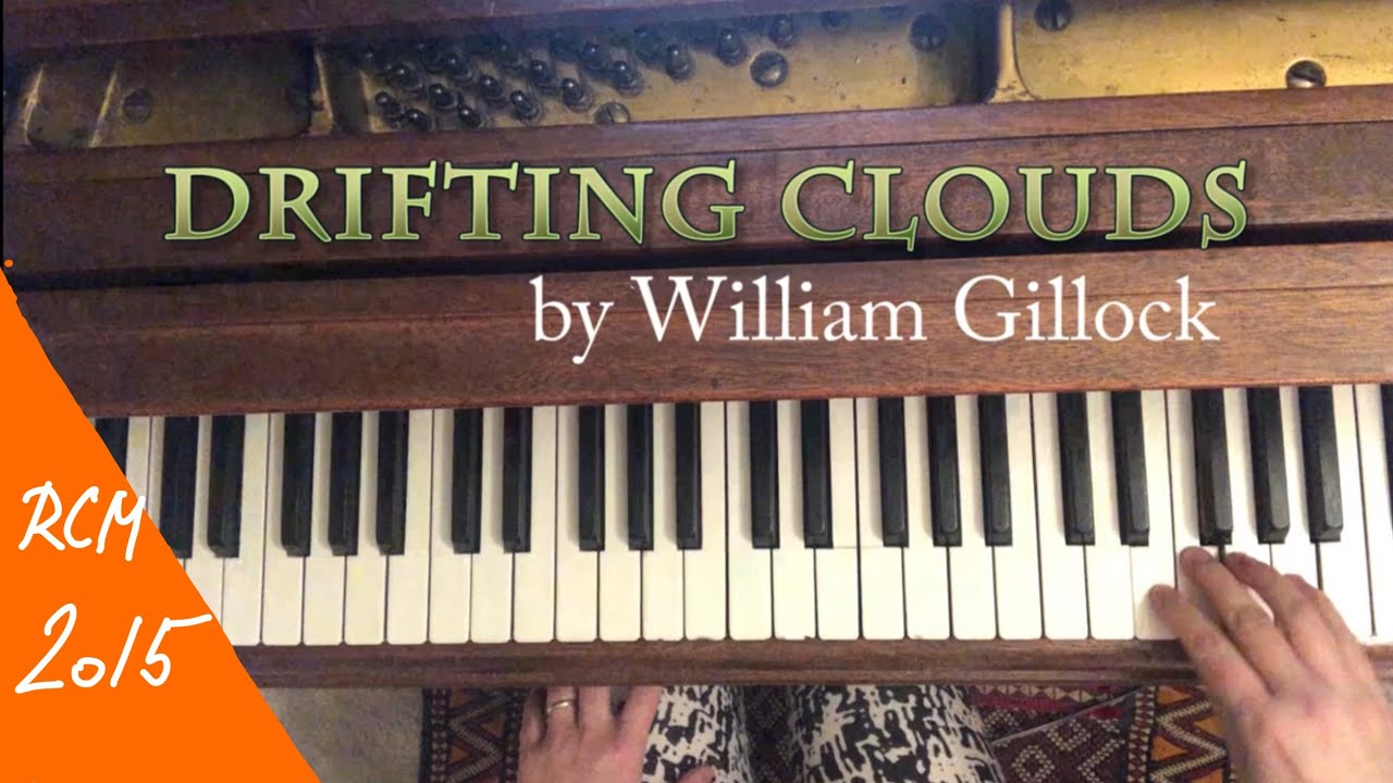 Drifting Clouds by William Gillock. RCM 1 Piano Etudes, 2015 Edition