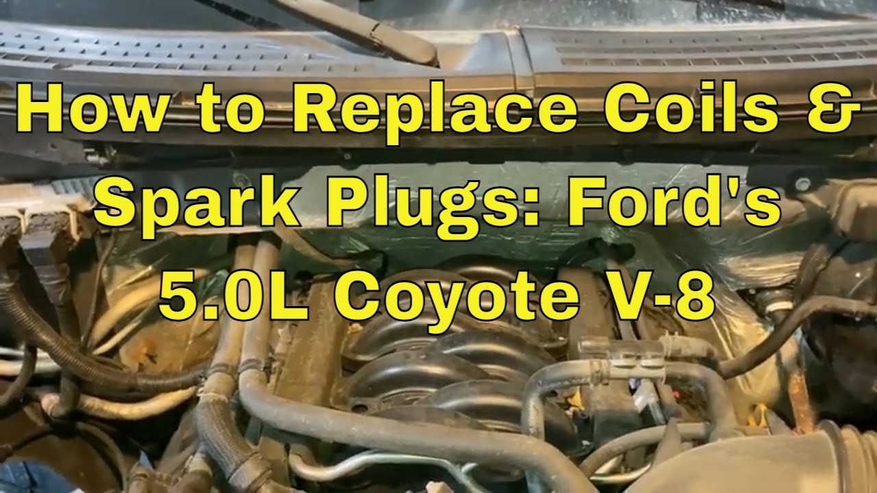 Как заменить катушки и свечи зажигания: Ford F-150 5.0L Coyote V-8