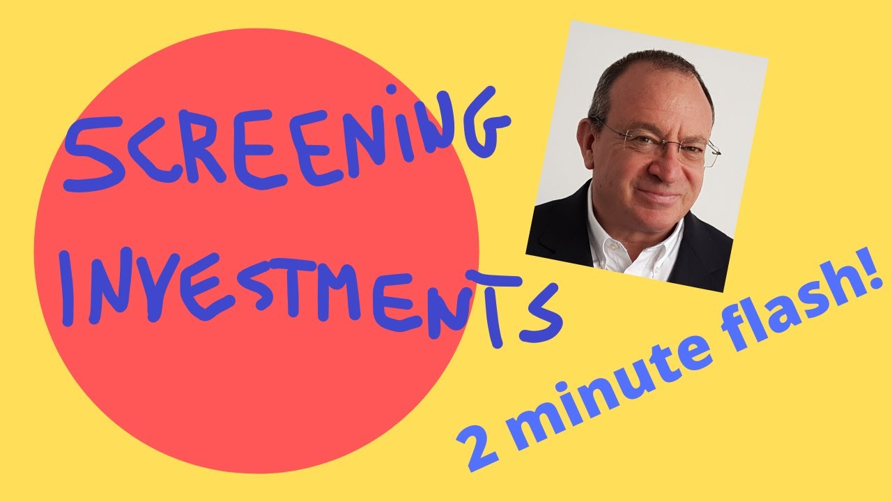 Screening Investments