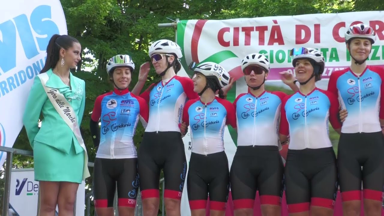 CICLISMO CORRIDONIA GIORNATA NAZIONALE ROSA