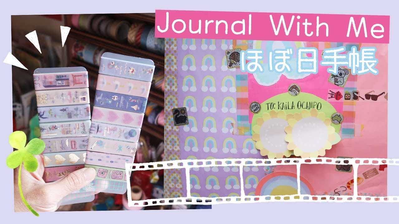 Journal With Me | I Got Kawaii Mail From Australia & Germany!  | ほぼ日手帳 | Rainbowholic 🐨