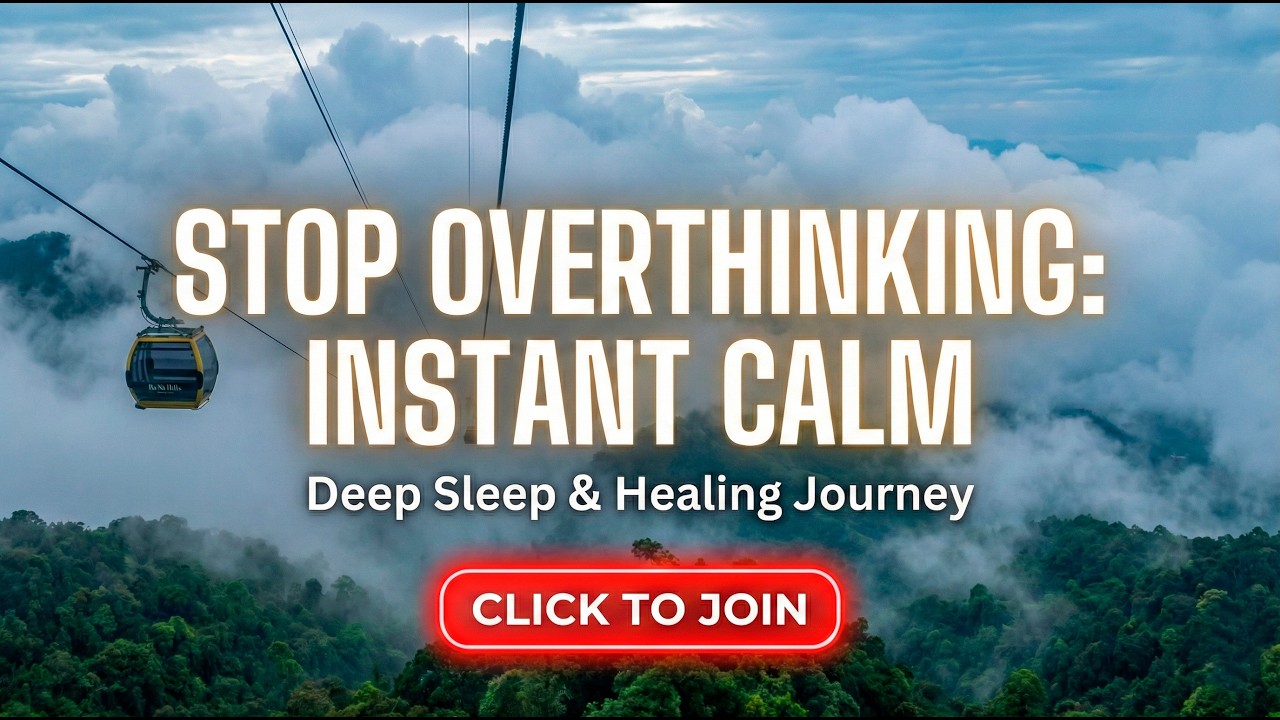 STOP OVERTHINKING: 3 Hours of Instant Calm ☁️ Deep Healing & Sleep