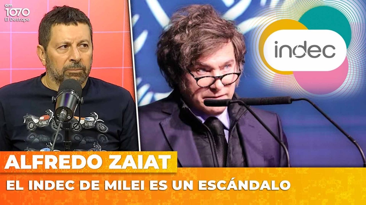 🔥 EL INDEC DE MILEI ES UN ESCÁNDALO | Alfredo Zaiat con Roberto Navarro