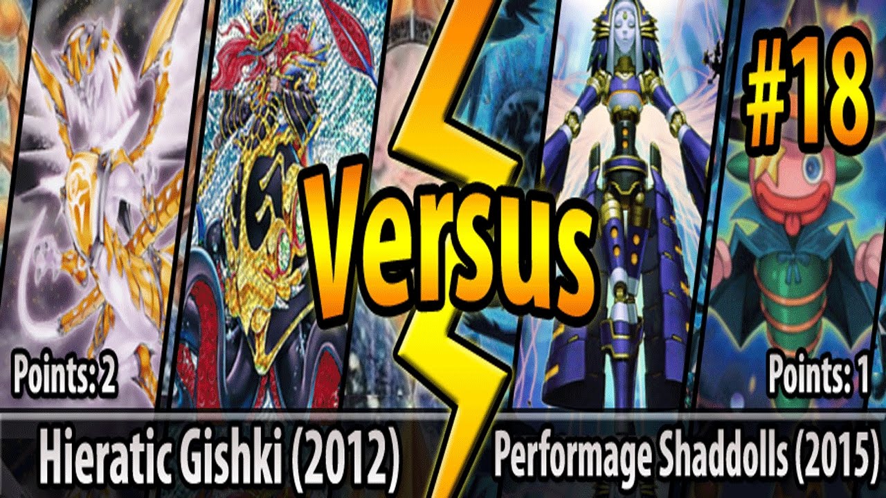 Hieratic Gishki (2012) vs. Performage Shaddolls (2015) - Cross-Banlist Cup 2017 - Match #18