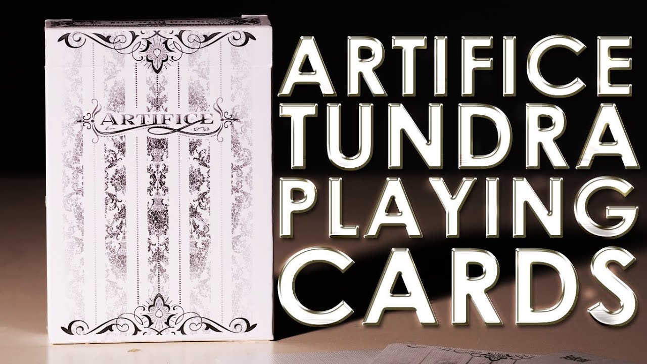 Обзор колоды — игральные карты Artifice Tundra Ellusionist [HD]