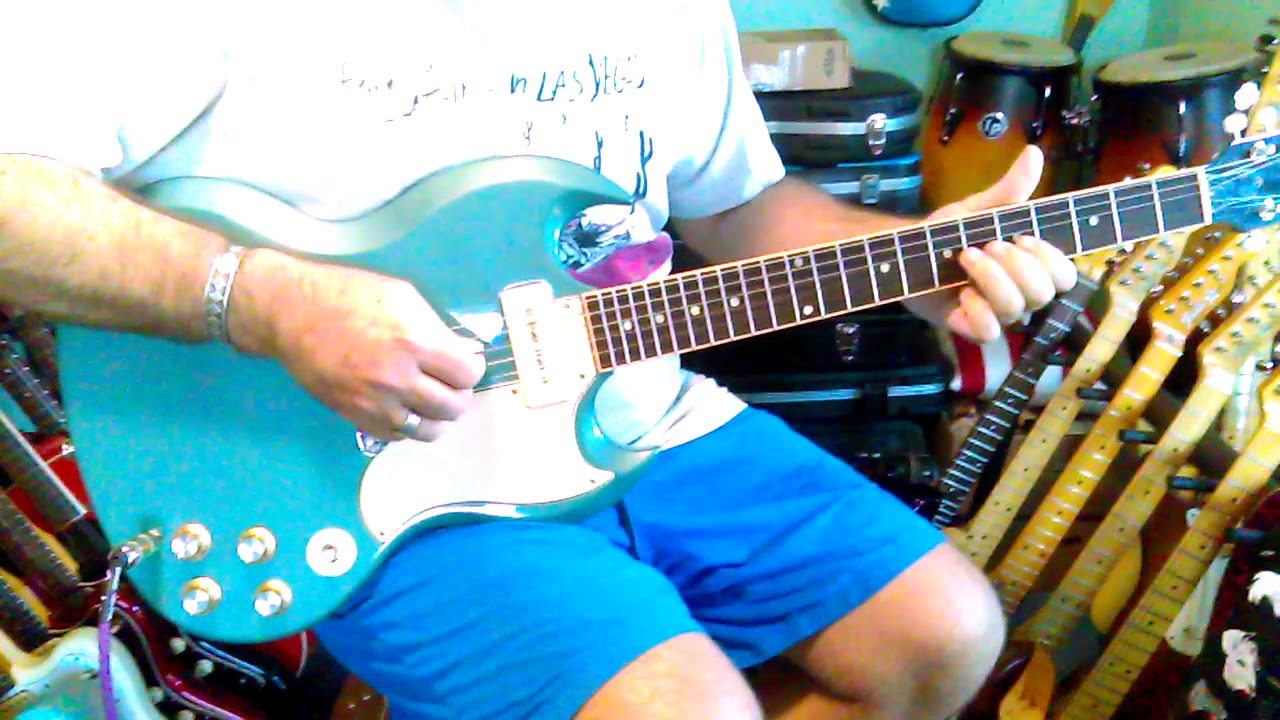 2019 Gibson SG in Faded Pelham Blue