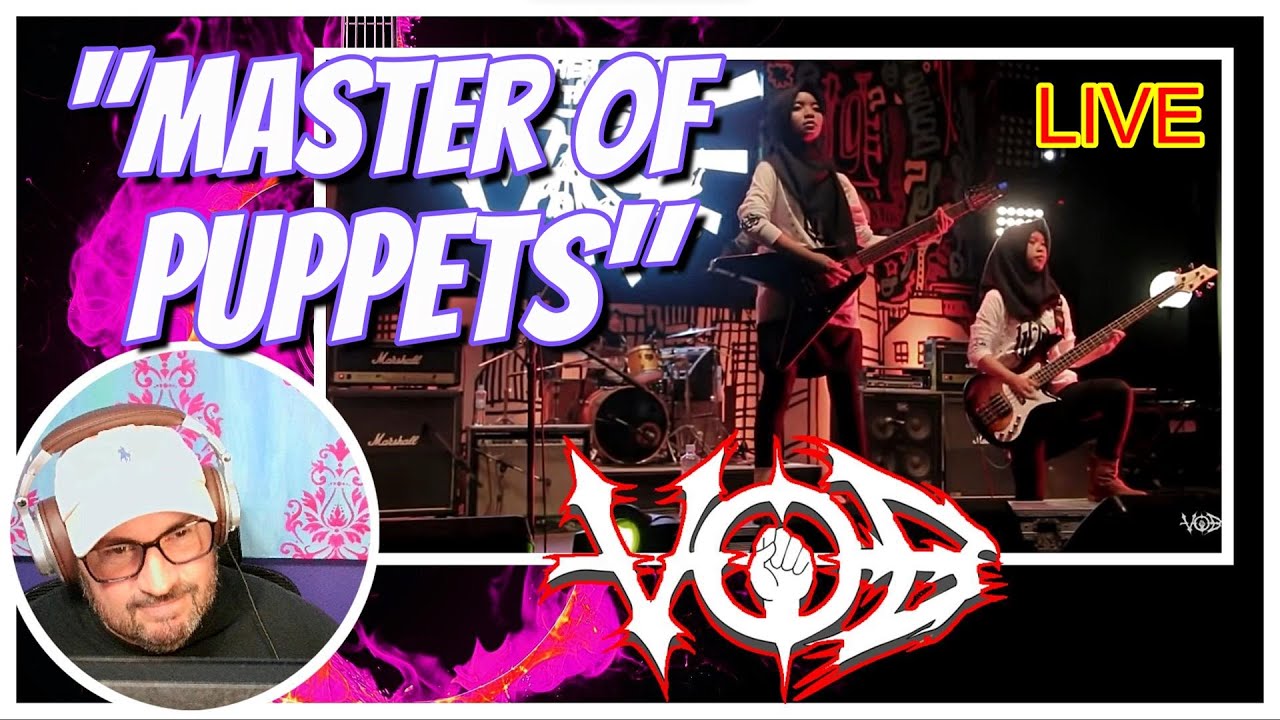 Voice of Baceprot │ 'Master of Puppets' │ Live Cover REACTION "STAND UP!"