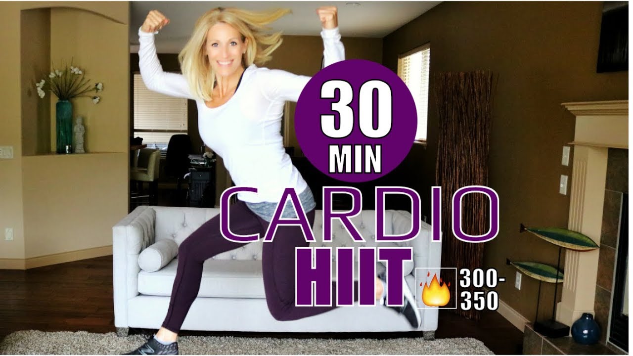 30 Minute HIIT | Intense No Equipment Cardio HIIT Workout