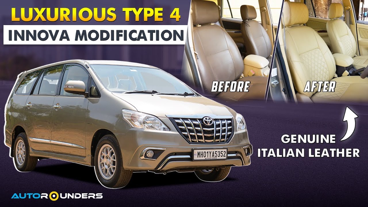 Type 4 Innova with Alphard grill | Genuine Italian Leather |📍Autorounders