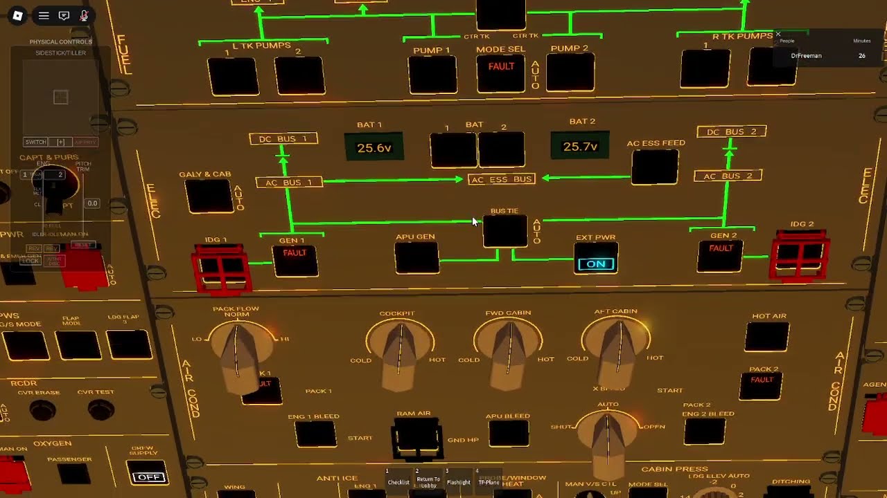 Trying to start an Airbus A320 (game name in desc)