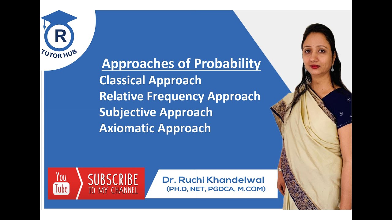 Probability Approaches: Classical, Relative Frequency, Subjective, Axiomatic by Dr. Ruchi Khandelwal