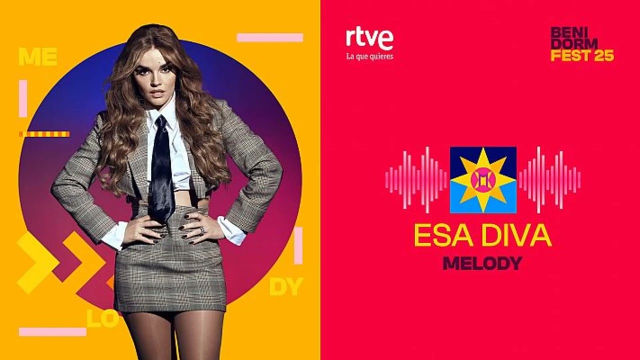 Melody — Esa Diva (Con instrumental potenciado) | Benidorm Fest 2025
