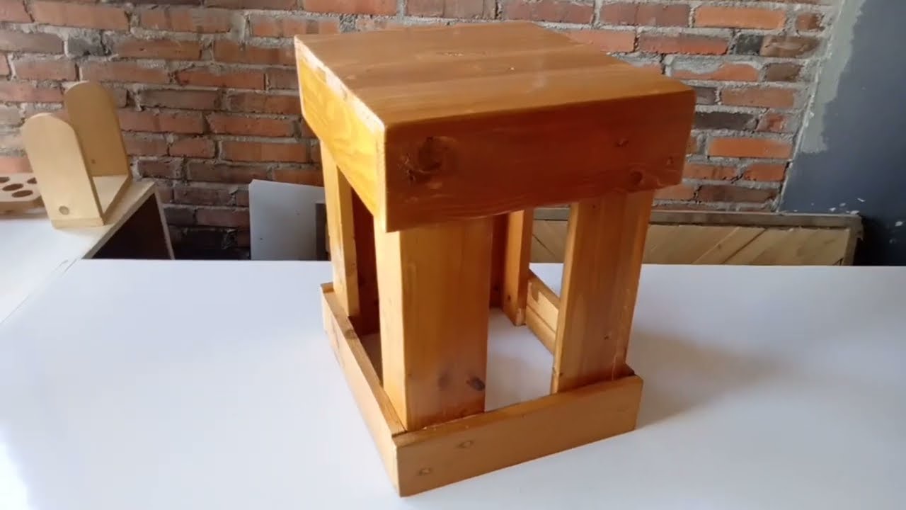 membuat kursi dari kayu pallet bekas / simpel untuk pemula