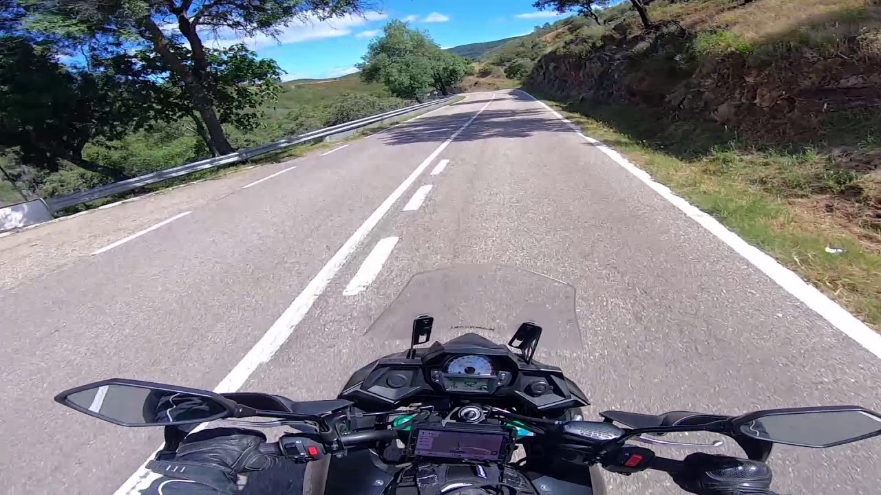 Kawasaki Versys 650 2019 8500km  Europe Roadtrip (Portugal-Netherlands) First 2 days